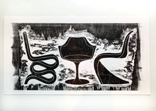 Load image into Gallery viewer, Limited Edition Designer Chairs Woodblock Print
