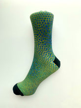 Load image into Gallery viewer, Kirkland Crew Socks - Vibrations of Two Blues...
