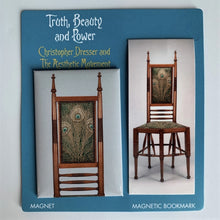 Load image into Gallery viewer, Magnet &amp; Bookmark Set - Christopher Dresser Aesthetic Side Chair
