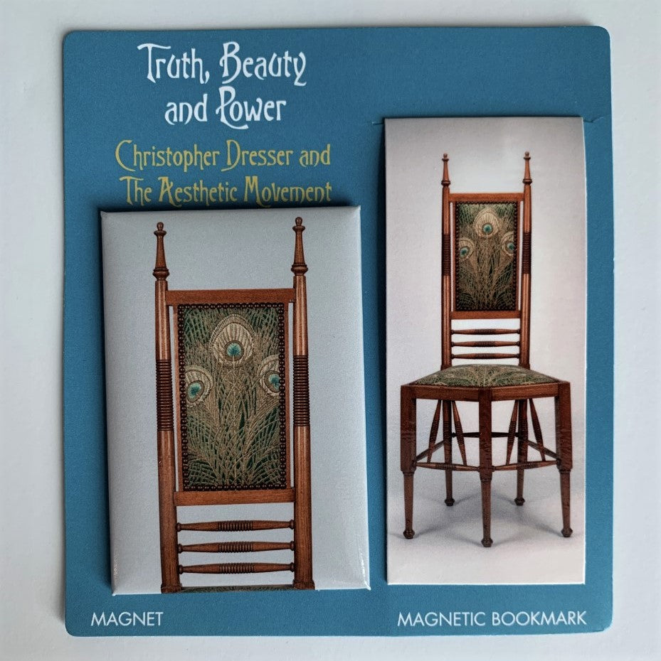 Magnet & Bookmark Set - Christopher Dresser Aesthetic Side Chair