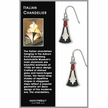 Load image into Gallery viewer, Art Deco Italian Chandelier Earrings
