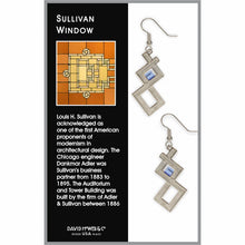Load image into Gallery viewer, Sullivan Window Earrings
