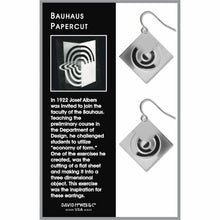 Load image into Gallery viewer, Bauhaus Papercut Earrings

