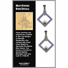 Load image into Gallery viewer, May House Design Earrings
