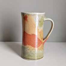 Load image into Gallery viewer, Tall Shino Mugs by Connie Christensen
