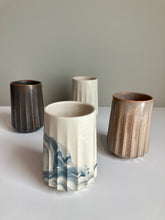 Load image into Gallery viewer, Ridgeline Cups by See Saw Ceramics
