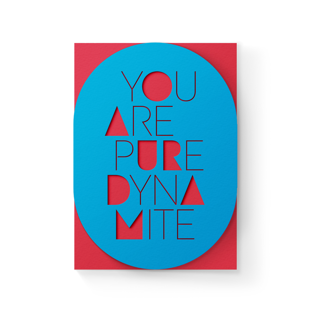 You Are Pure Dynamite Card