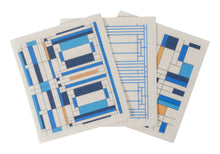 Load image into Gallery viewer, Frank Lloyd Wright Reusable Swedish Dish Cloths-Set Of 3
