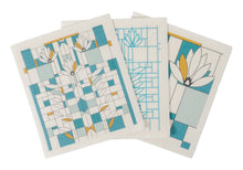 Load image into Gallery viewer, Frank Lloyd Wright Reusable Swedish Dish Cloths-Set Of 3
