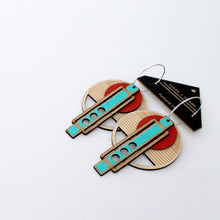 Load image into Gallery viewer, Architectural Earrings: Wright
