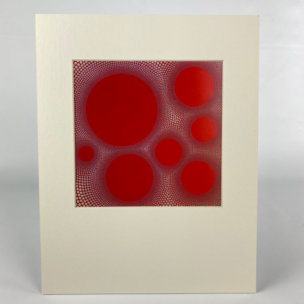 Seven Red Suns Matted Print