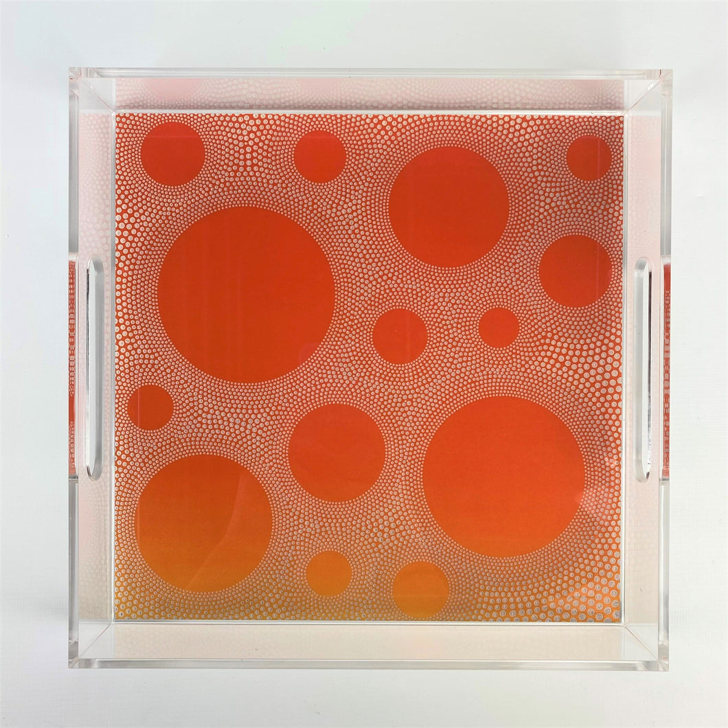 Open Suns Lucite Tray